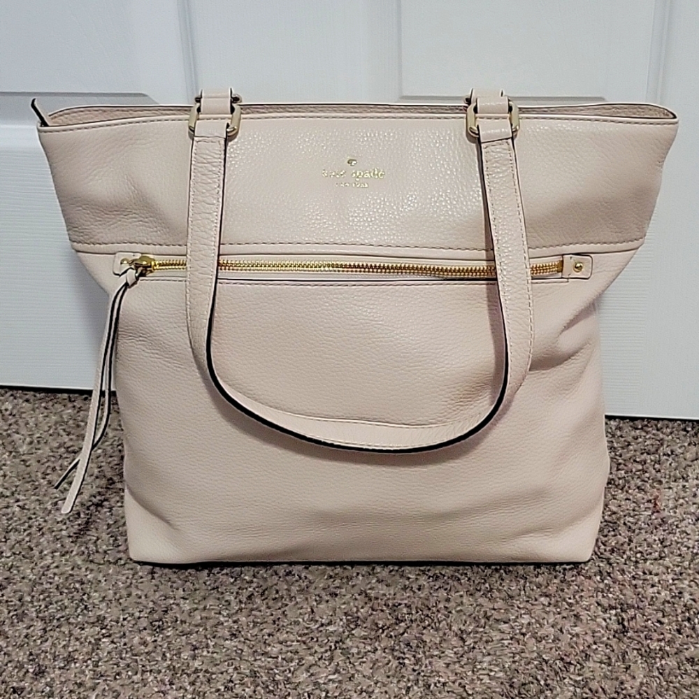 Like New Kate Spade Cream Leather Purse